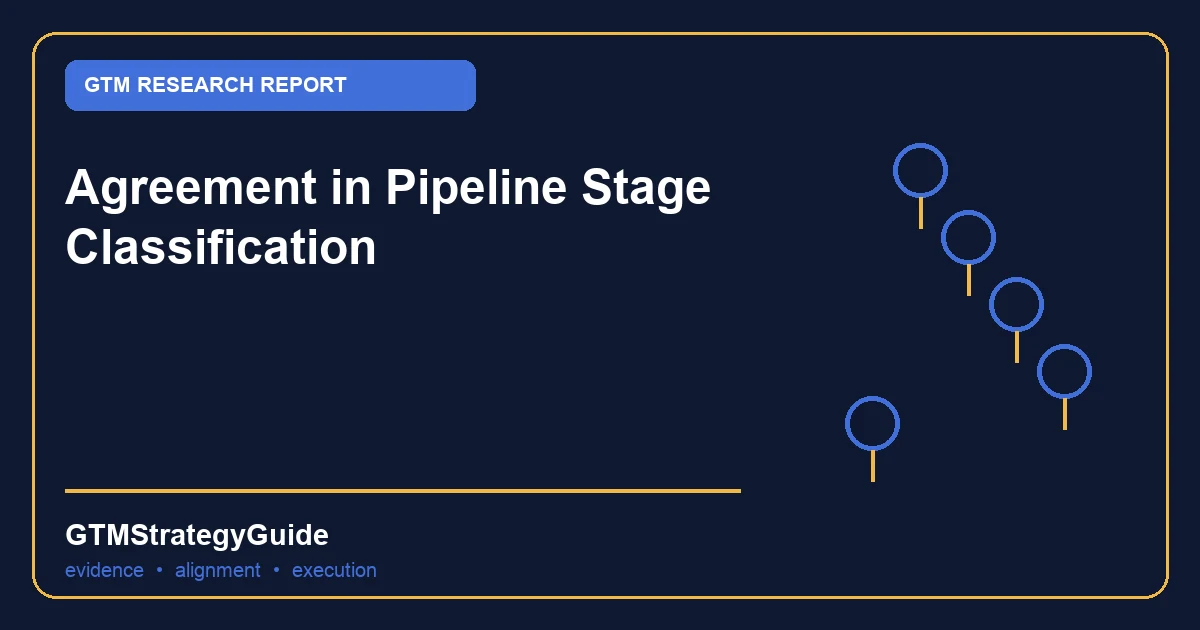 Agreement in Pipeline Stage Classification